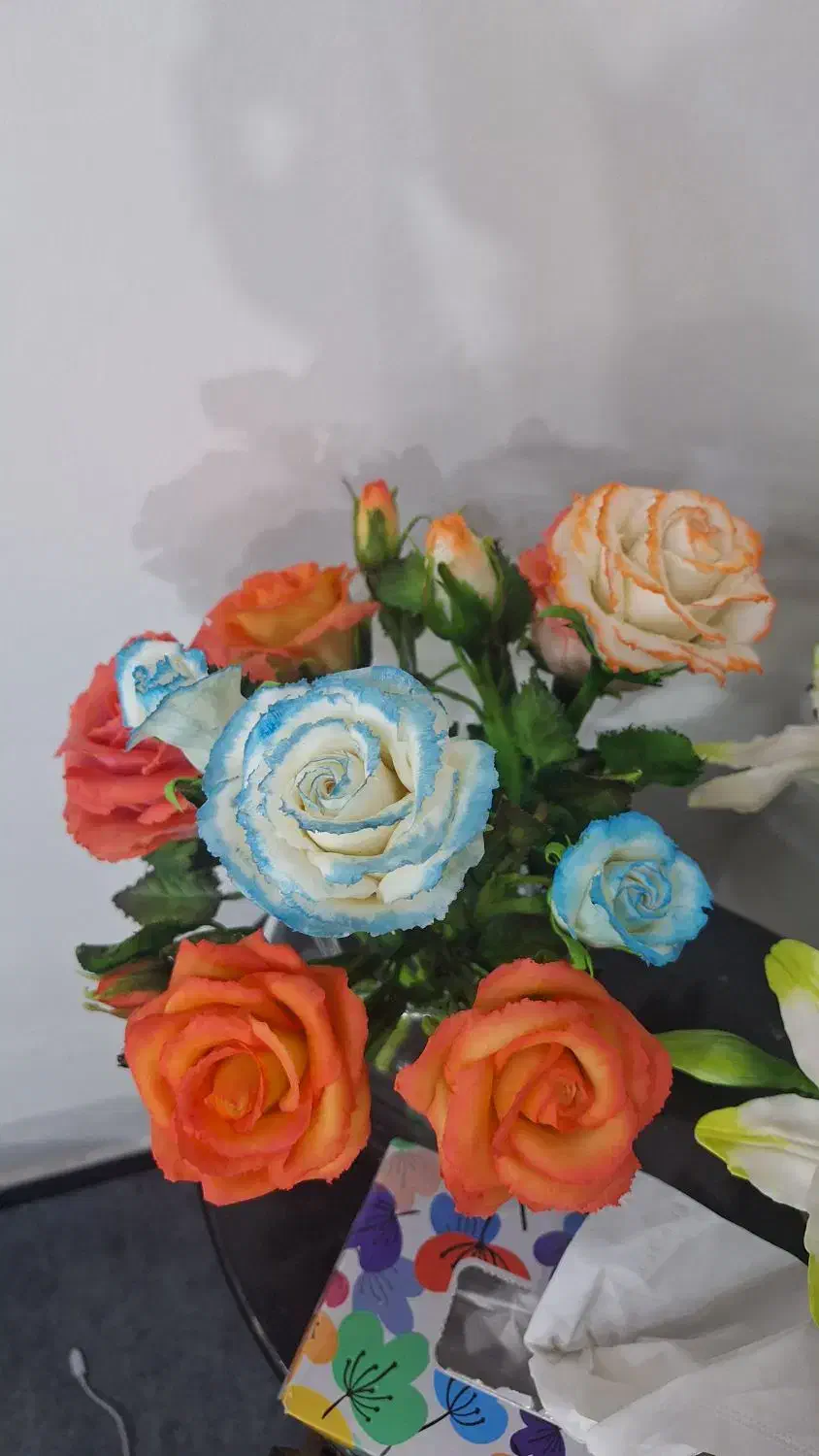 گل باخمیر انعطاف‌پذیر|گل مصنوعی|اهواز, کارون|دیوار