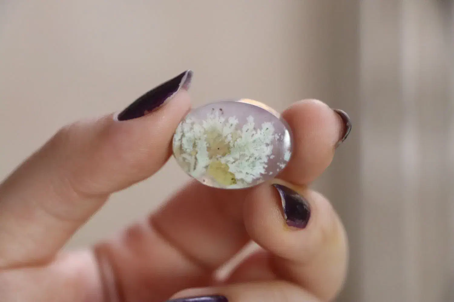 سنگ طبیعی شجر/ طرح درخت برفی/ ویدیو قبل از خرید|جواهرات|اصفهان, نقش جهان|دیوار