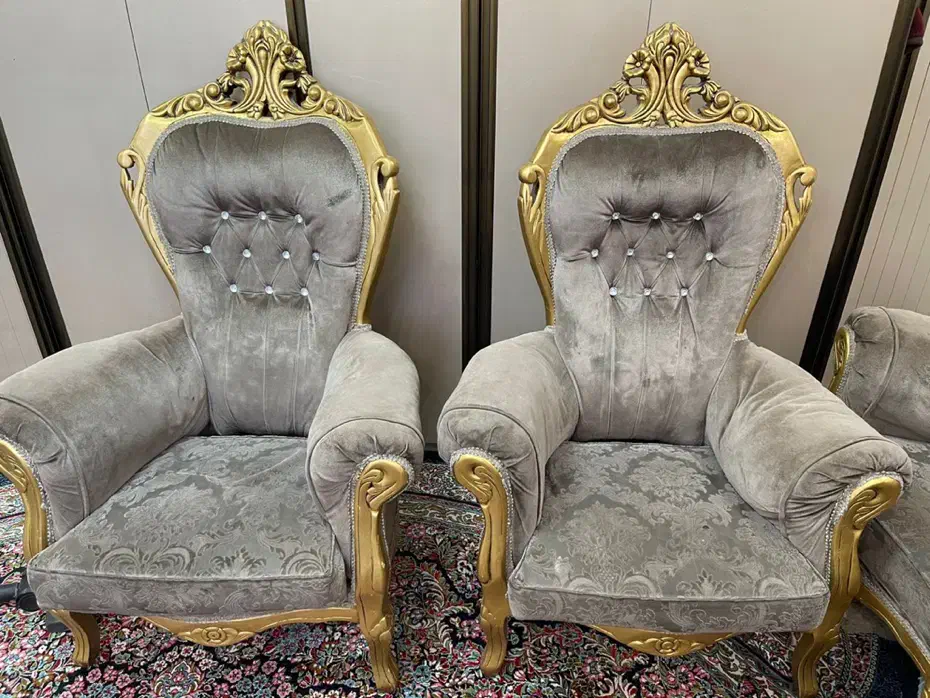 مبل سلطنتی|مبلمان خانگی و میز عسلی|سیرجان, |دیوار