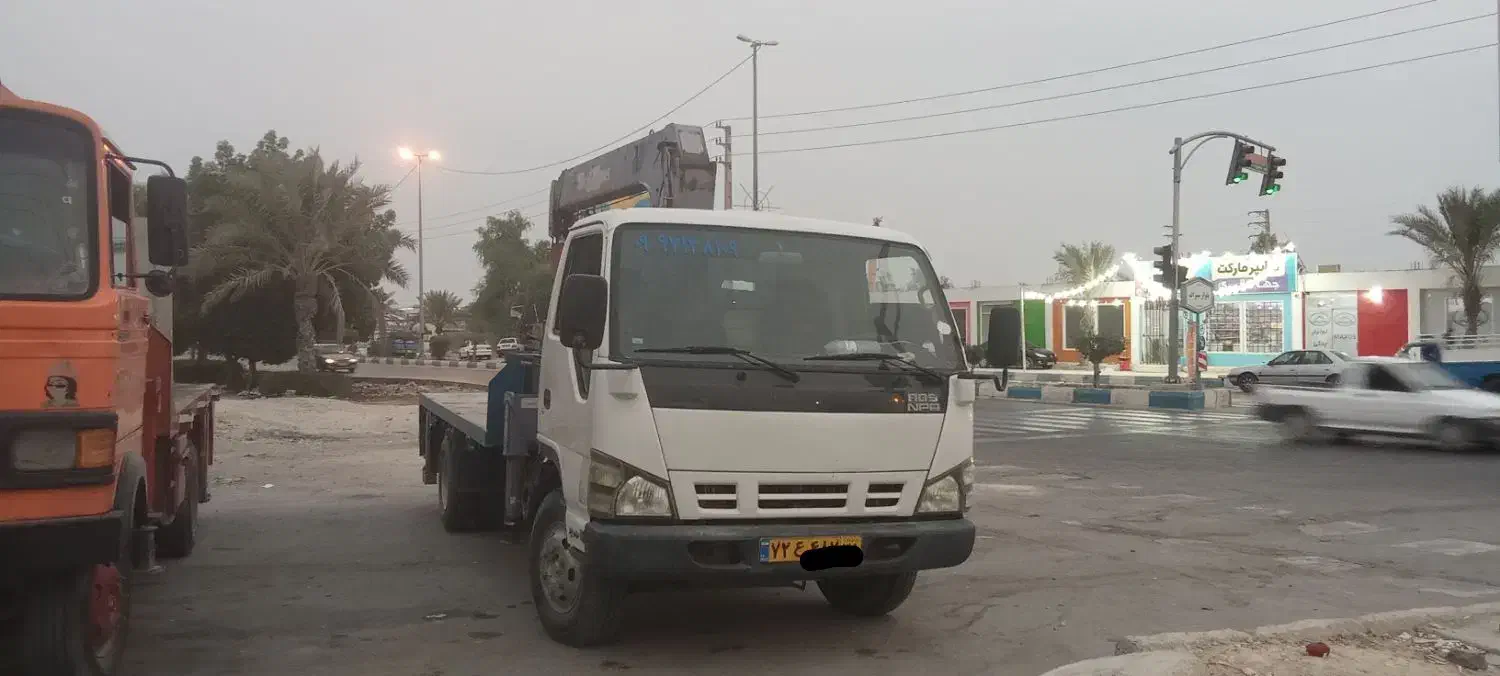 فروش بوم تراک ۵تن ایسوز|خودرو سنگین|بوشهر, |دیوار