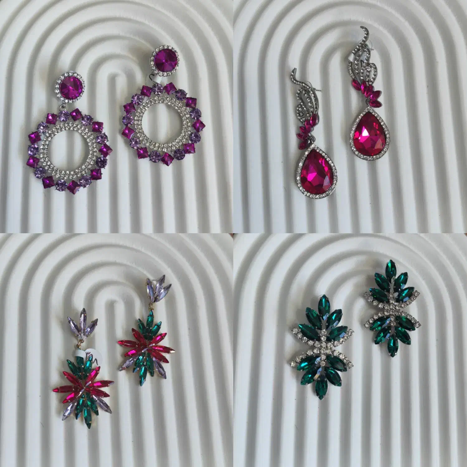 گوشواره جواهری شیک وارداتی|بدلیجات|نیشابور, فردوس شمالی|دیوار