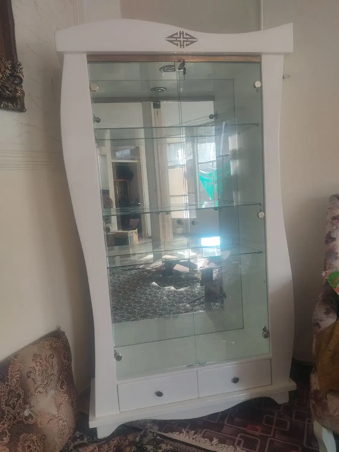 بوفه اجاق گاز زیر تلویزیونی پایه سماور قاب|بوفه، ویترین، کنسول|بروجرد, |دیوار