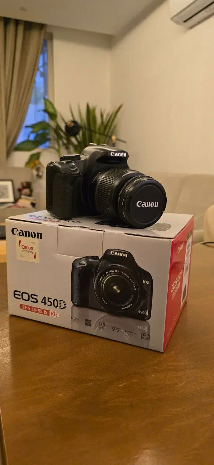 دوربین کانن ۴۵۰ - Cannon 450D|دوربین عکاسی و فیلم‌برداری|تهران, دریا|دیوار