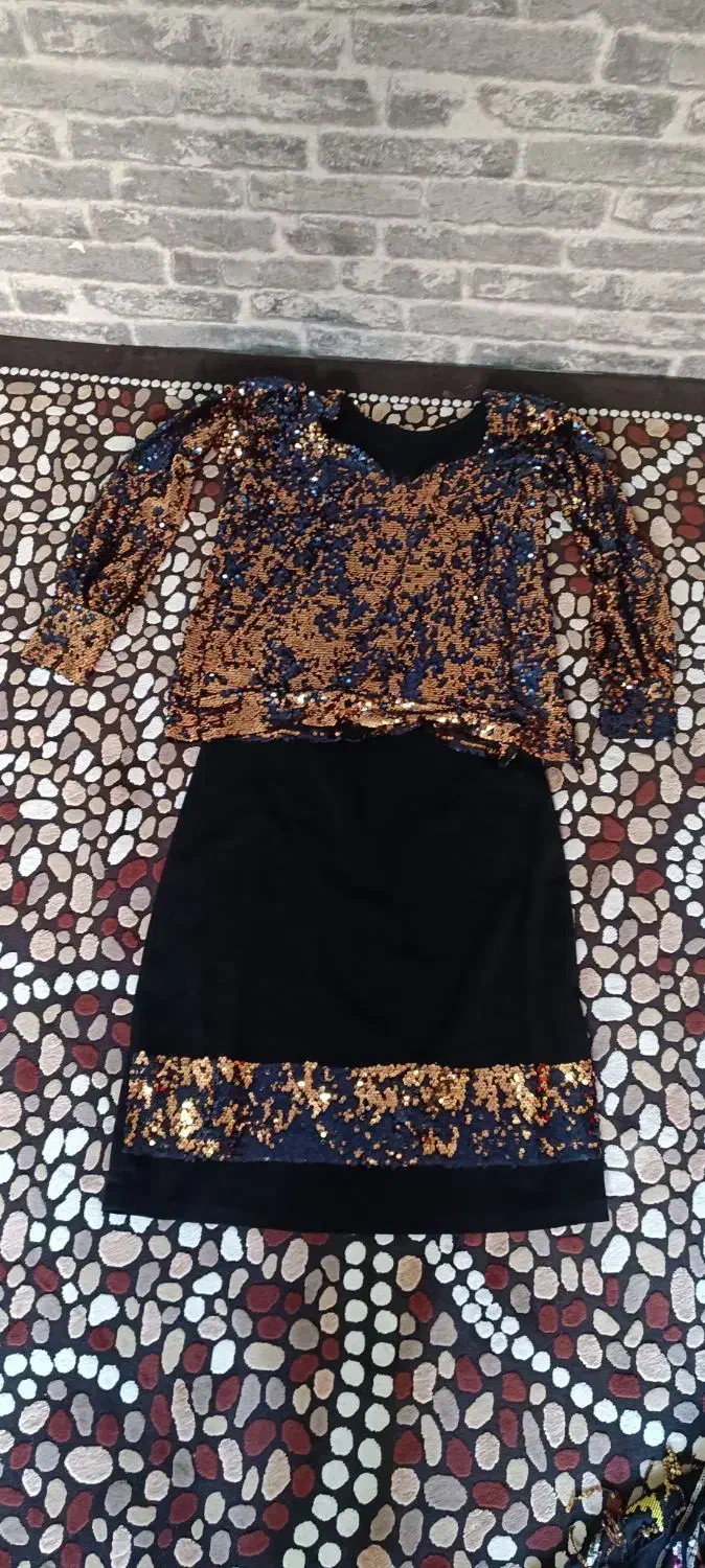 بلوز دامن مجلسی در حد نو|لباس|مشگین شهر, |دیوار