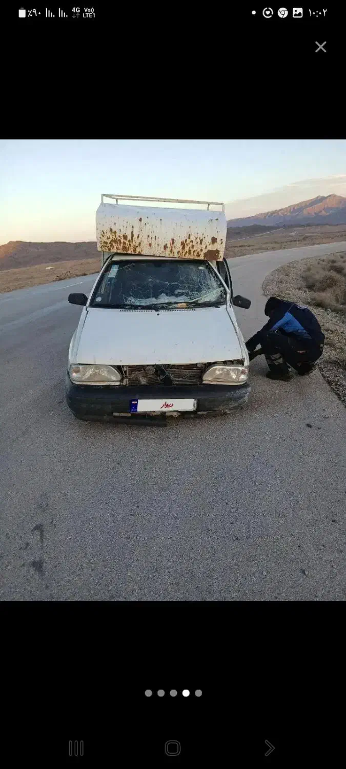 پراید وانت مدل ۱۴۰۲ تصادفی|خودرو سواری و وانت|شاندیز, |دیوار