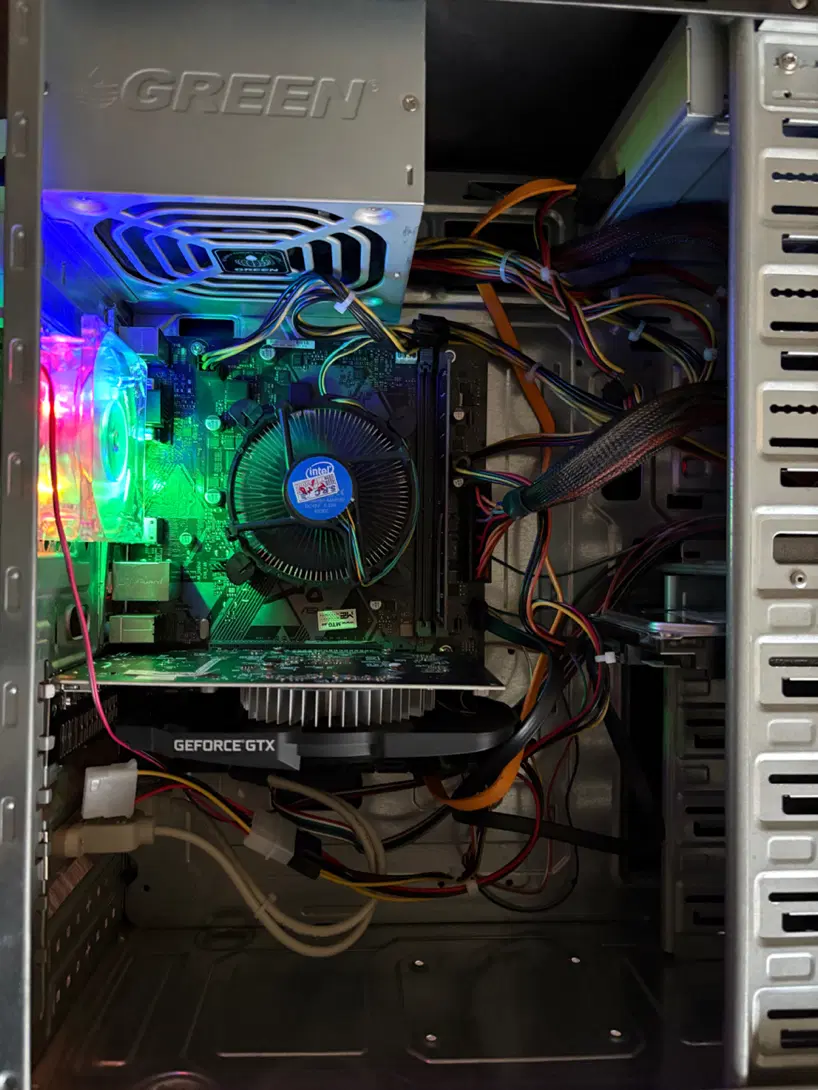 کیس کامپوتر اداری گیمینگ gtx 750 h310 اس اس دی|رایانه رومیزی|تهران, شارق|دیوار