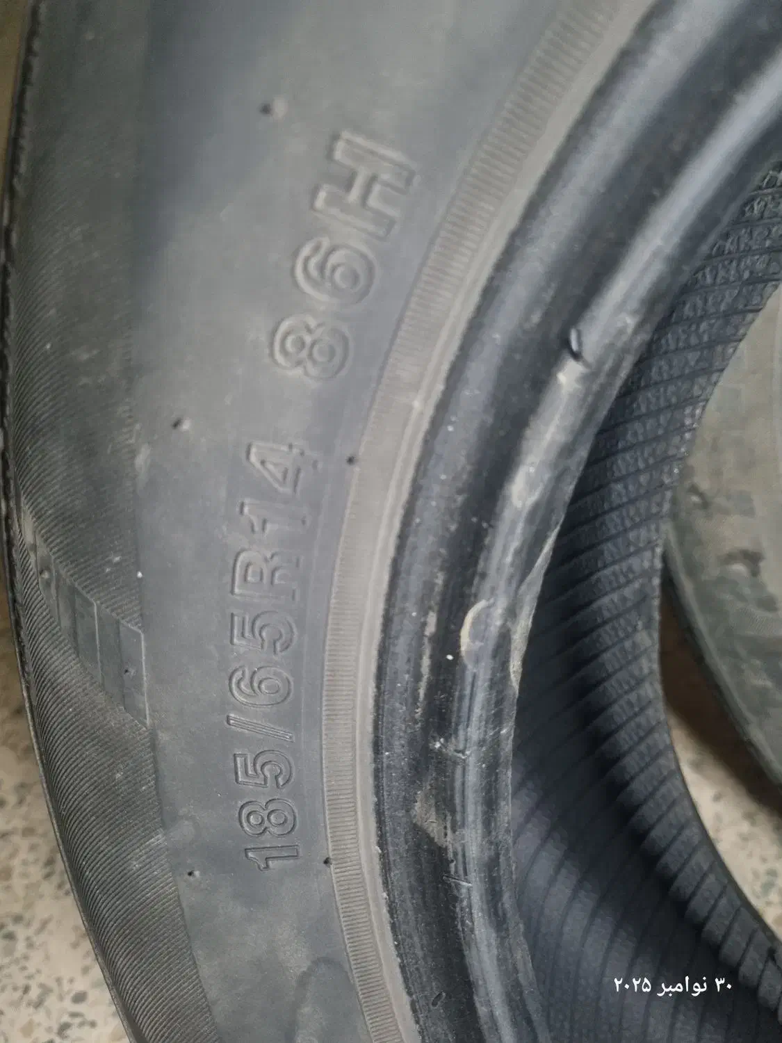 یک جفت لاستیک کارکرده|قطعات یدکی و لوازم جانبی|سیرجان, |دیوار