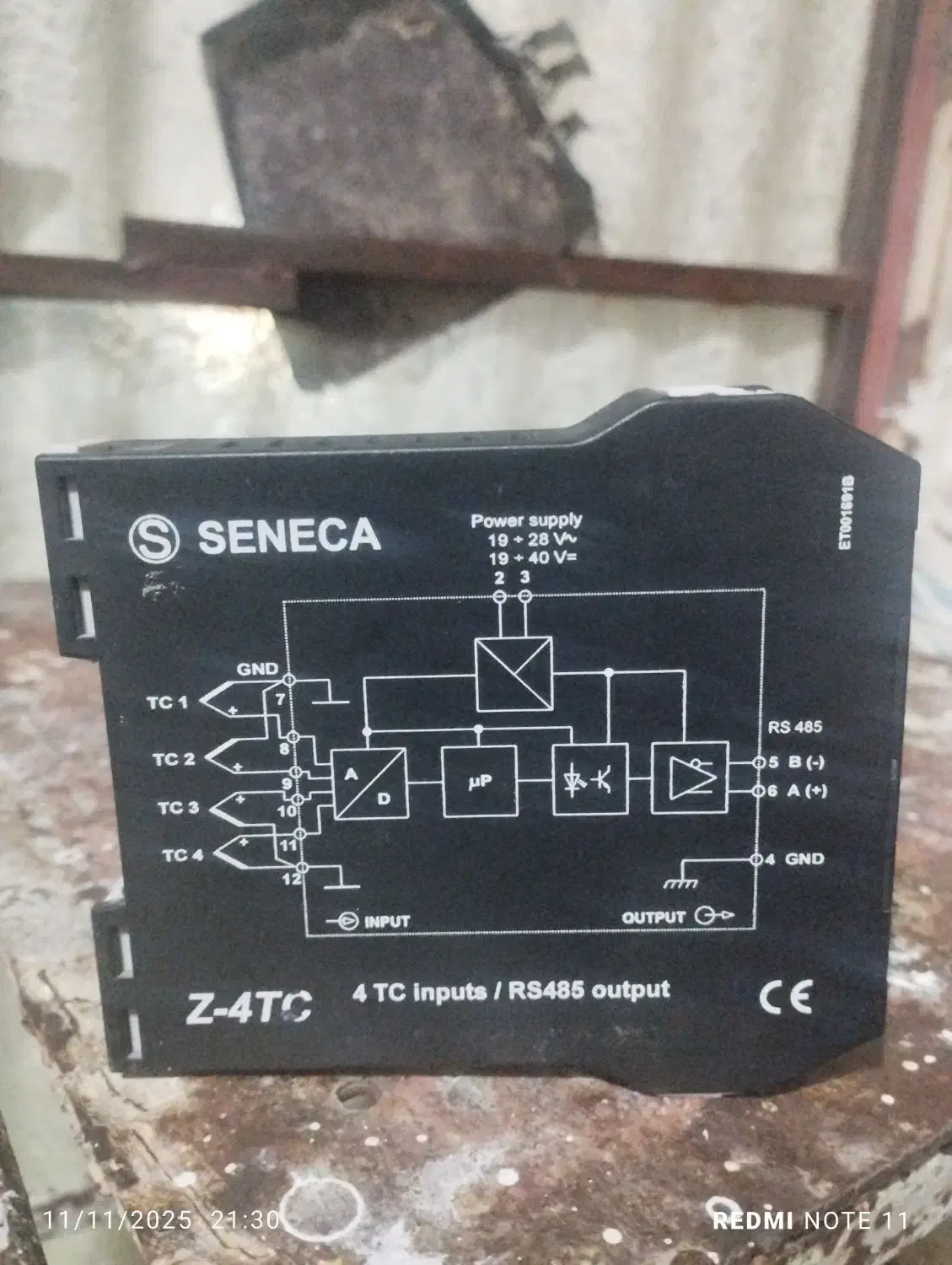 مبدل ترموکوپل چهار کاناله|قطعات یدکی و لوازم جانبی|باوله, |دیوار