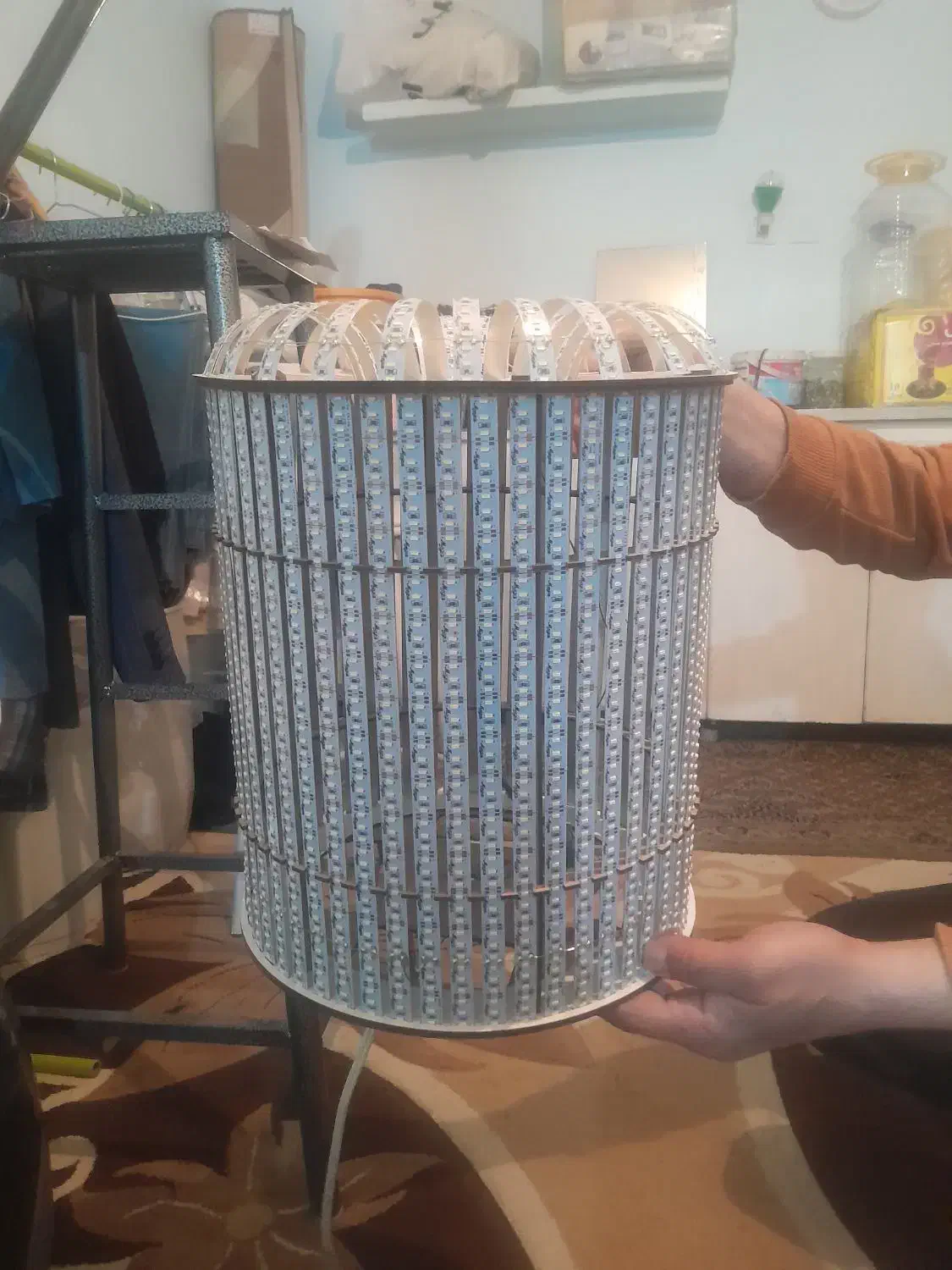 دوعدد پروژوکتور لامپ دست ساز|لامپ و چراغ|سنندج, |دیوار