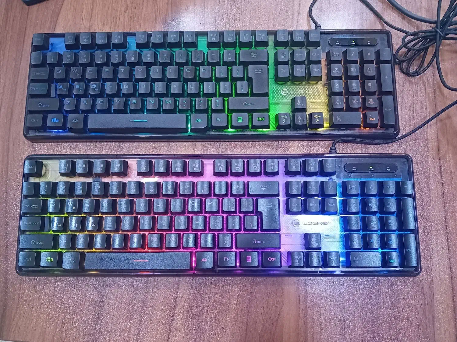 موس لاجیتک و کییرد گیمینگ RGB مناسب گیم نت|قطعات و لوازم جانبی رایانه|کرج, حیدرآباد|دیوار