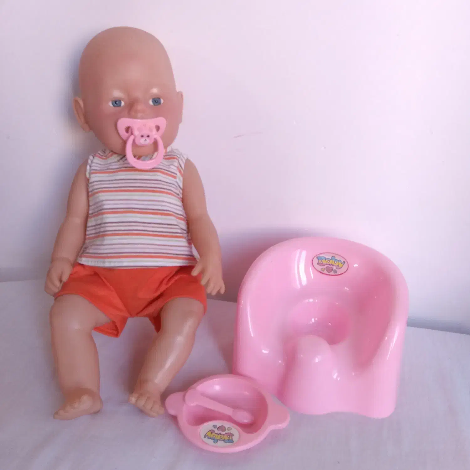 عروسک بیبی بورن اوریجینال|اسباببازی بچه|بابل, |دیوار
