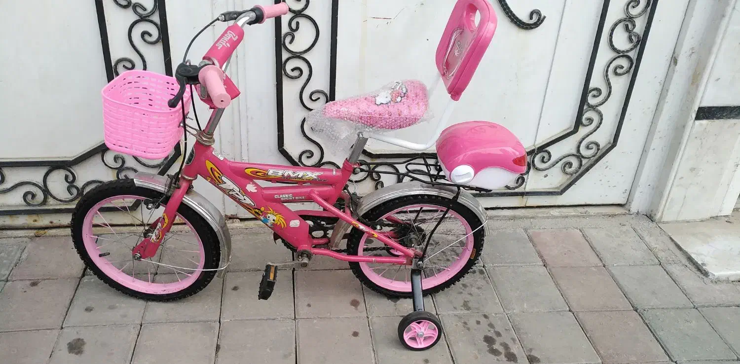 دوچرخه 16 صورتی|دوچرخه، اسکیت، اسکوتر|گرگان, |دیوار