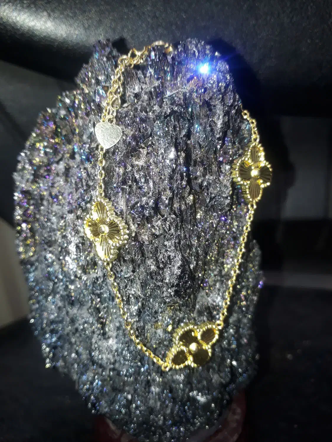 دستبند نقره خارجی اب طلا زرد|جواهرات|مشهد, عیدگاه|دیوار