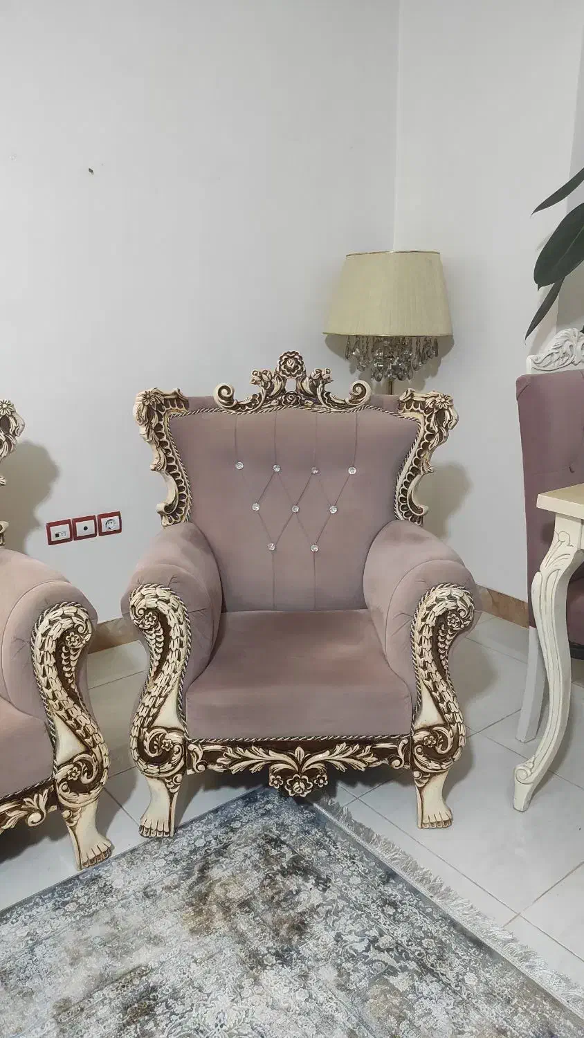 ست مبلمان 7نفره کاملا سالم|مبلمان خانگی و میز عسلی|ساری, |دیوار