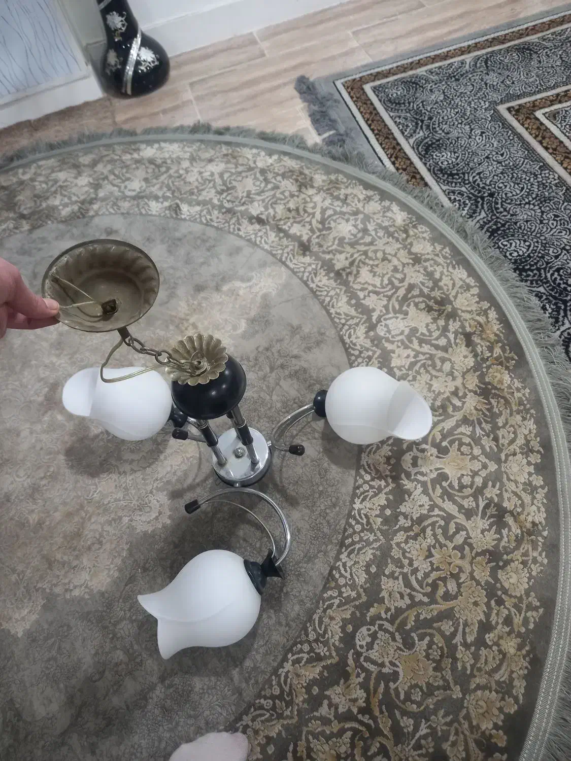 لوستر|لوستر و چراغ آویز|اهواز, زیتون کارمندی|دیوار