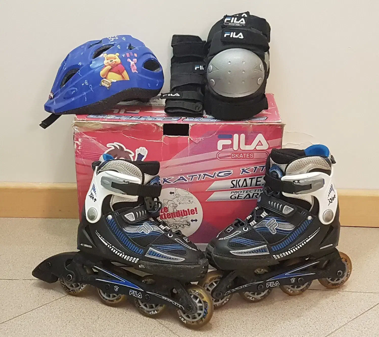 اسکیت فیلاX-one اصل همراه کلاه- اندازه قابل تنظیم|دوچرخه، اسکیت، اسکوتر|اصفهان, شمس آباد|دیوار