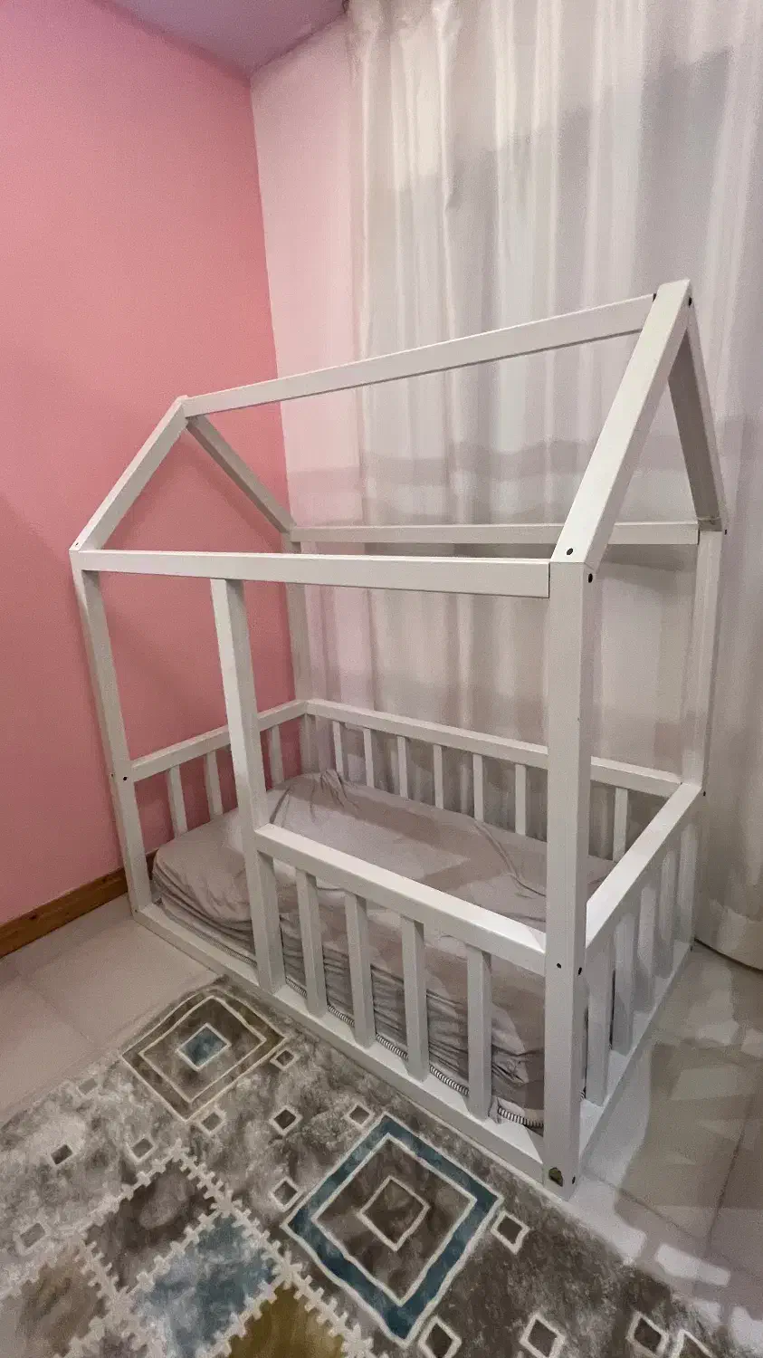 تخت کلبه کودک برند culla baby|تخت و سرویس خواب|محمودآباد, |دیوار