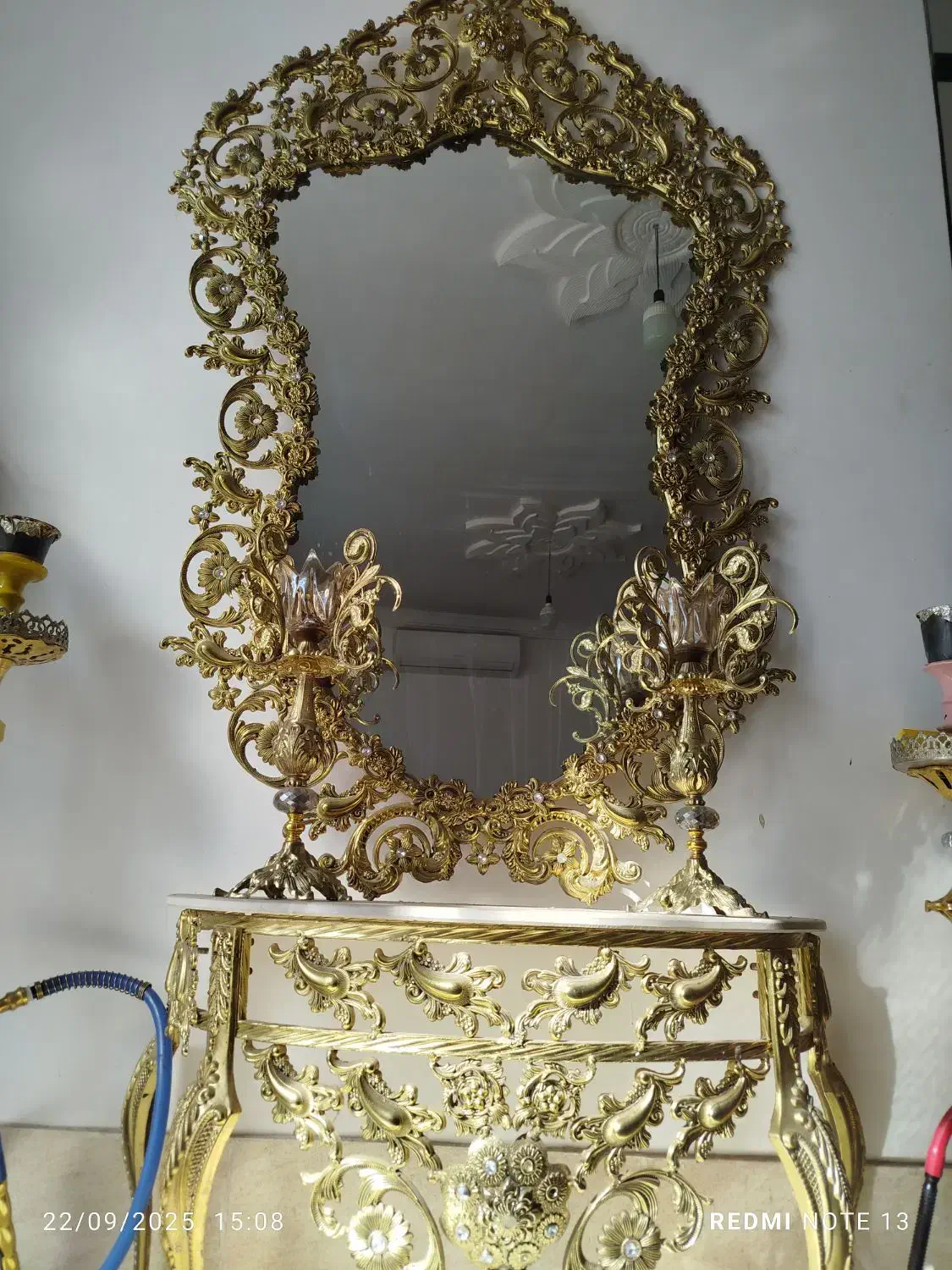 اینه شمعدان|آینه|ارومیه, |دیوار