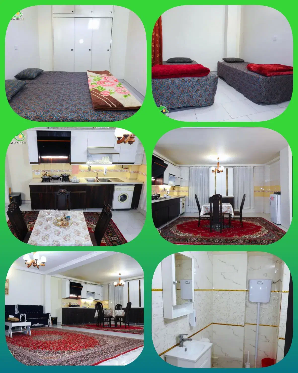 اجاره سوییت روزانه مبله|اجارهٔ کوتاه‌مدت آپارتمان و سوئیت|ری, دولت‌آباد|دیوار