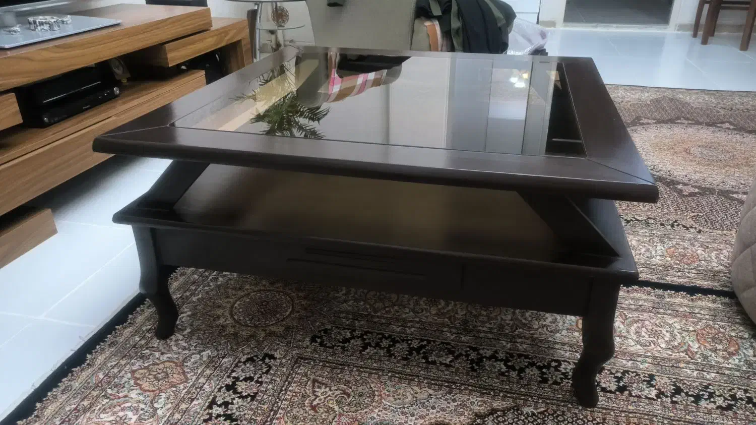 میزز چهارگوش با شیشه|مبلمان خانگی و میز عسلی|فردیس, خیام غربی|دیوار