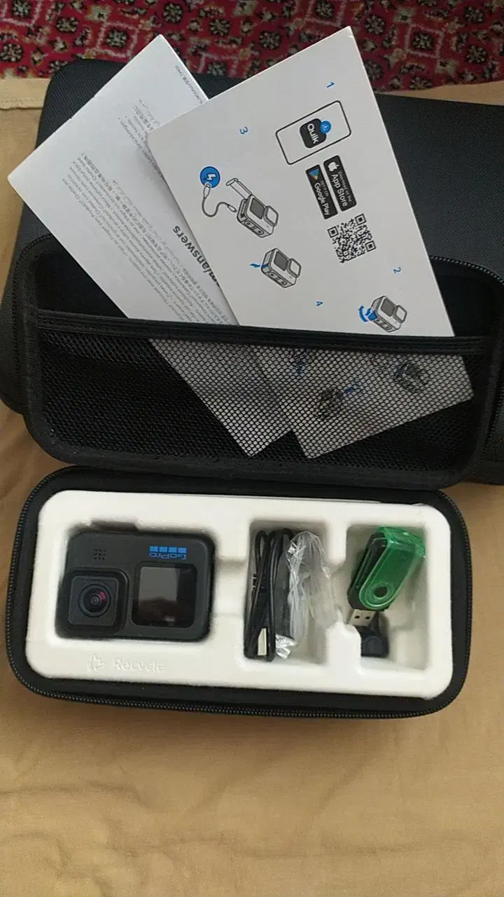 دوربین گوپرو ۱۰ نو به همراه پک کامل لوازم|دوربین عکاسی و فیلم‌برداری|تبریز, |دیوار