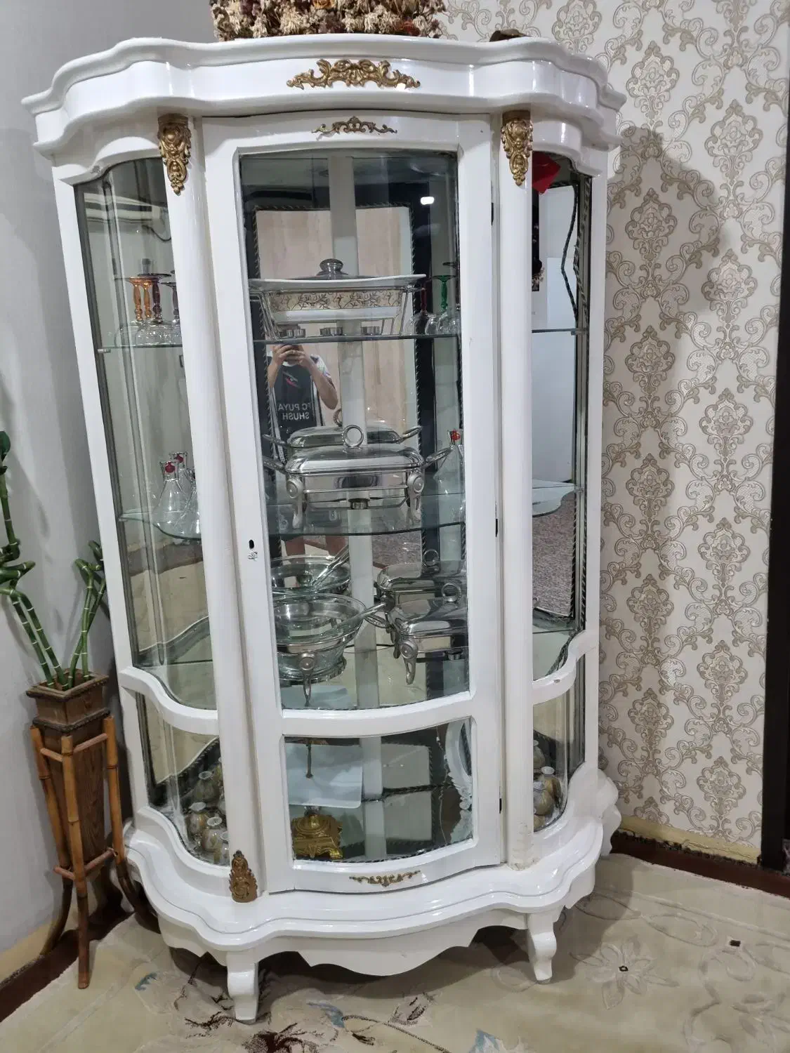 بوفه چیدن وسایل|بوفه، ویترین، کنسول|شوش, |دیوار