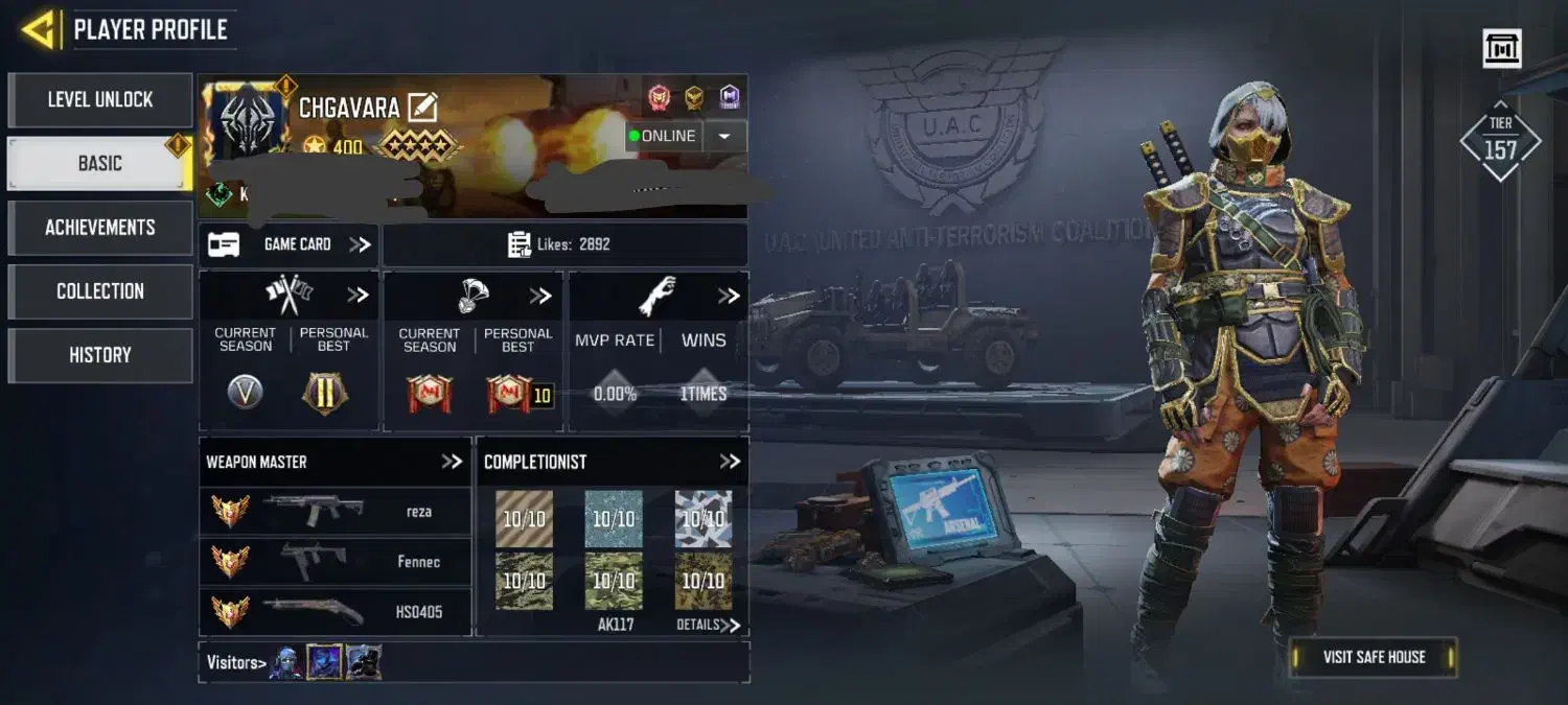 فروش اکانت کالاف حضوری فقط|کنسول، بازی ویدئویی و آنلاین|بیستون, |دیوار