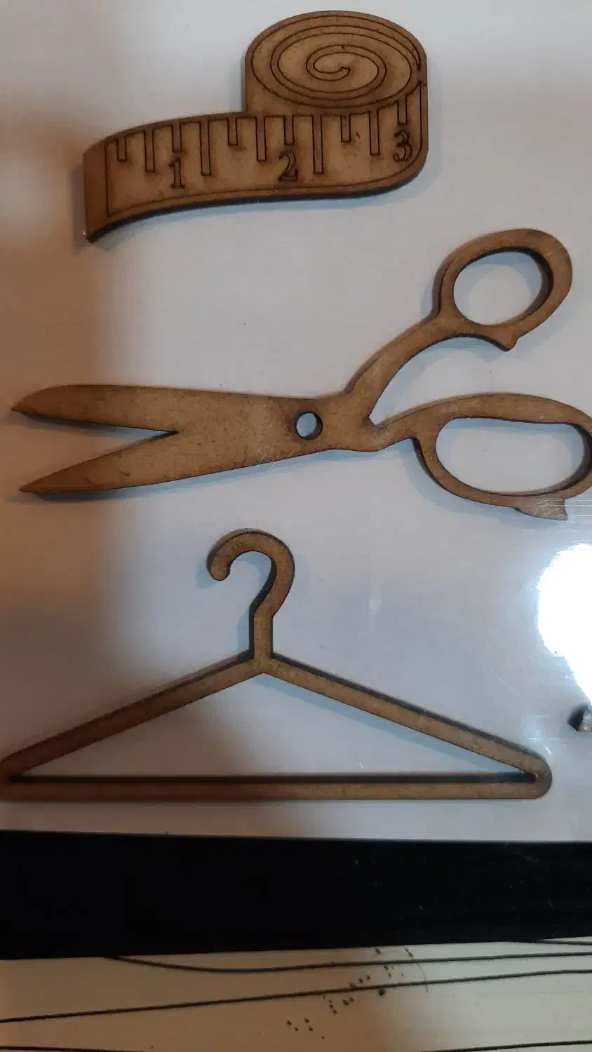 برش لیزر حروف خام الفبا|لوازم التحریر|فولادشهر, سایت صنعتی کاوه|دیوار