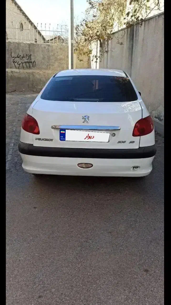 206sd مدل آخر ۹۳ بدون رنگ|خودرو سواری و وانت|ماهدشت, |دیوار