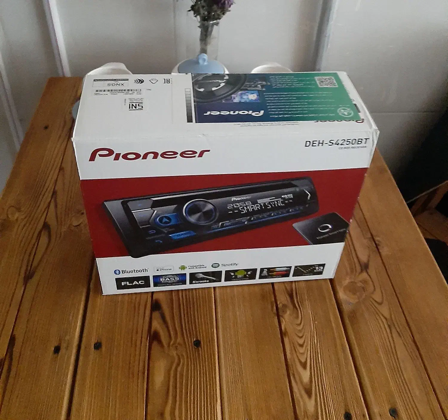 ظبط پایونیر ۴۲۵۰bt درحد|سیستم صوتی خانگی|اردبیل, |دیوار