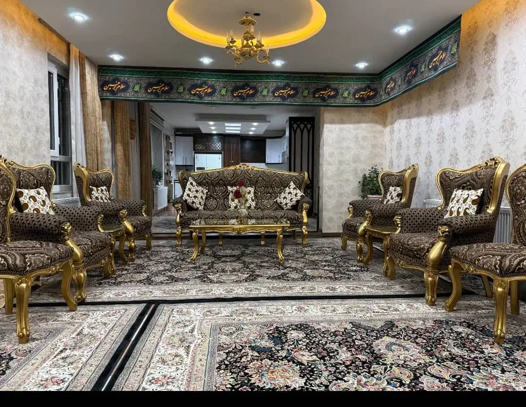 مبل 9 نفره سلطنتی با کیفیت|مبلمان خانگی و میز عسلی|دورود, |دیوار