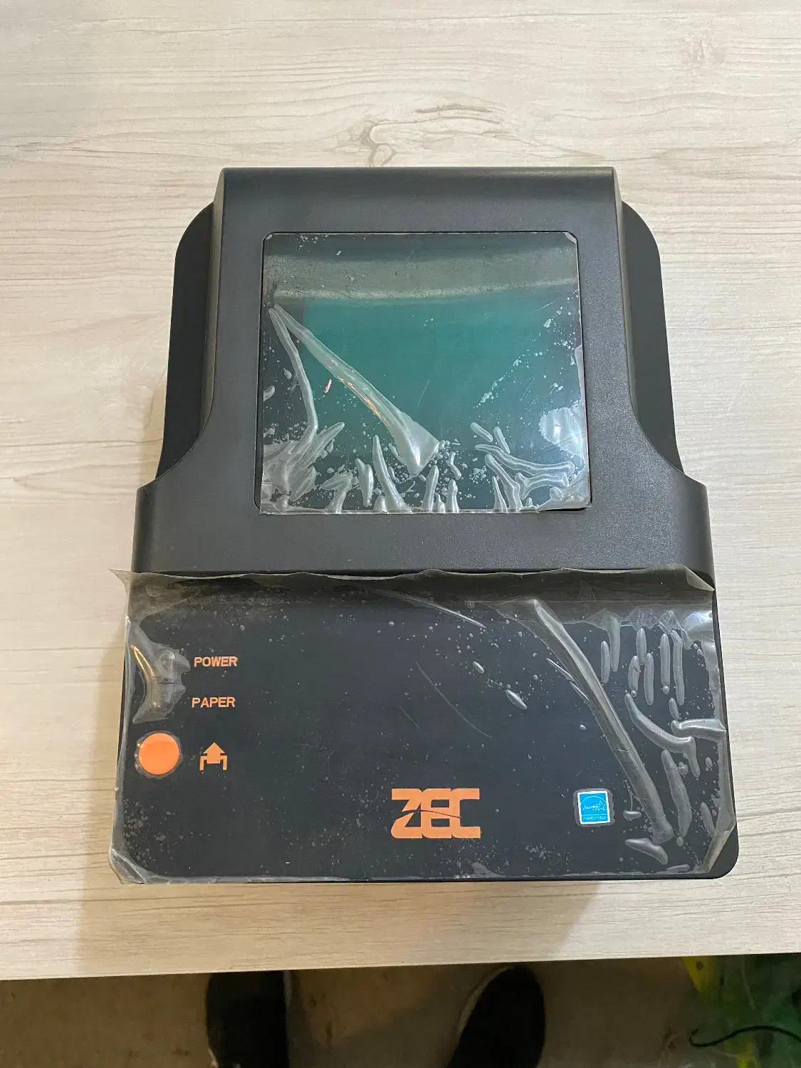 بارکد پرینتر ZEC مدل zp400 در حد نو|پرینتر، اسکنر، کپی، فکس|تهران, فلسطین (میدان انقلاب)|دیوار