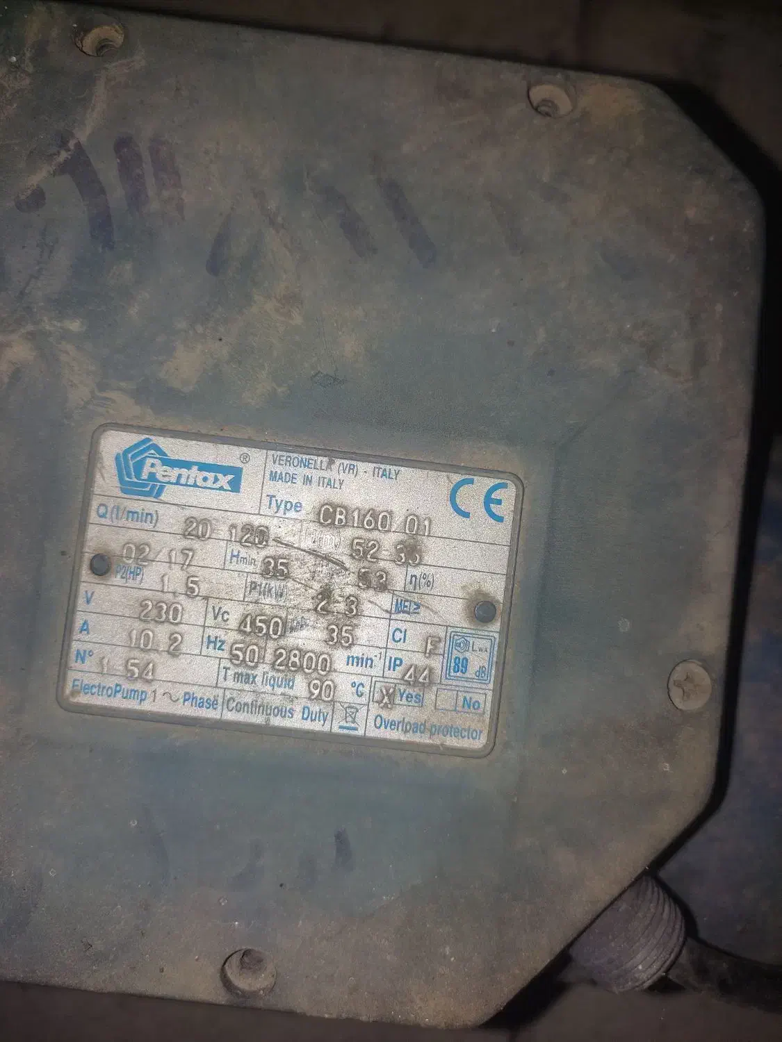 پمپ آب پنتاکس اصل|مصالح و تجهیزات ساختمان|سلمان‌شهر, |دیوار