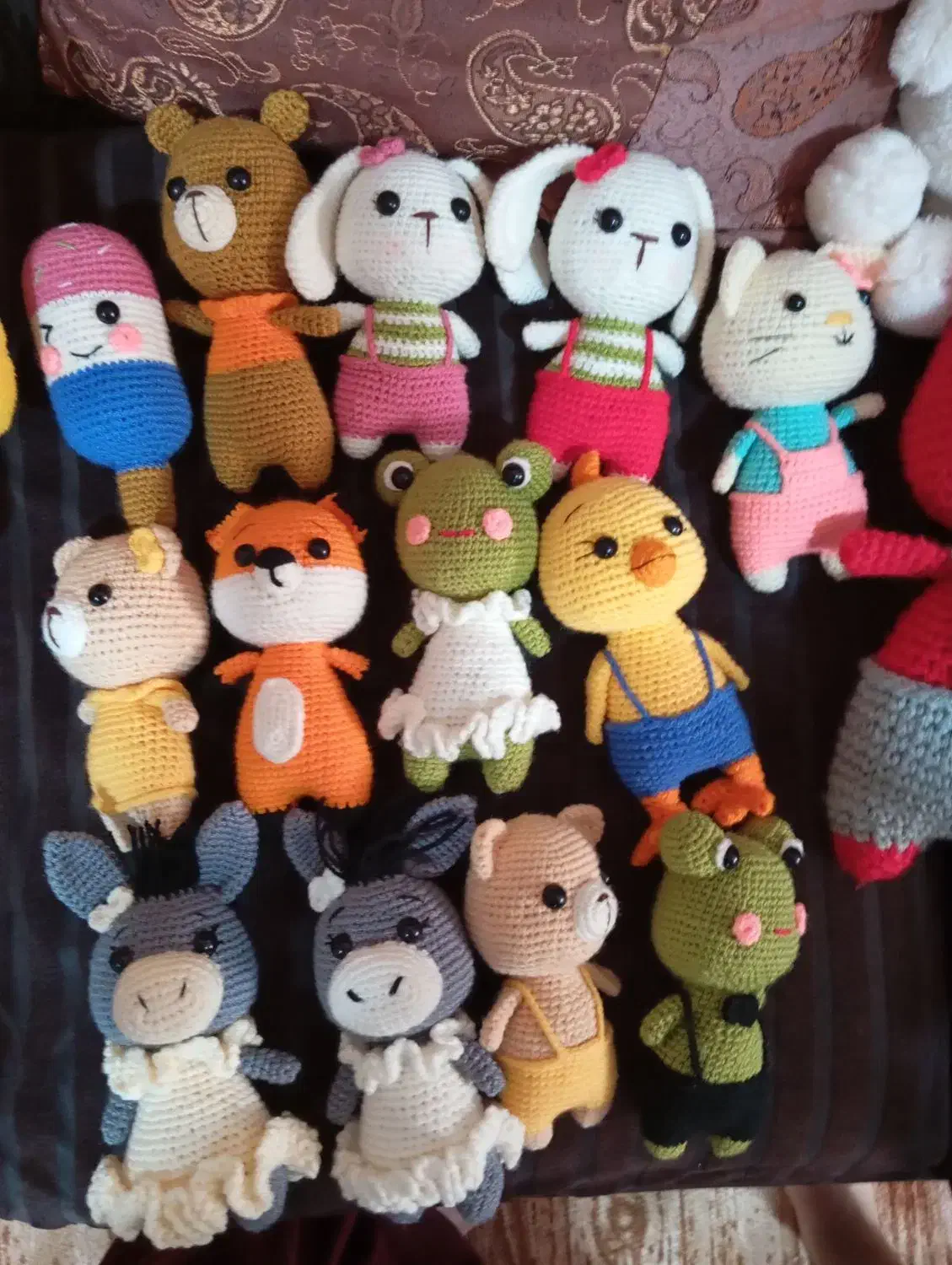 عروسک بافتنی|اسباب‌‌بازی|کومله, |دیوار