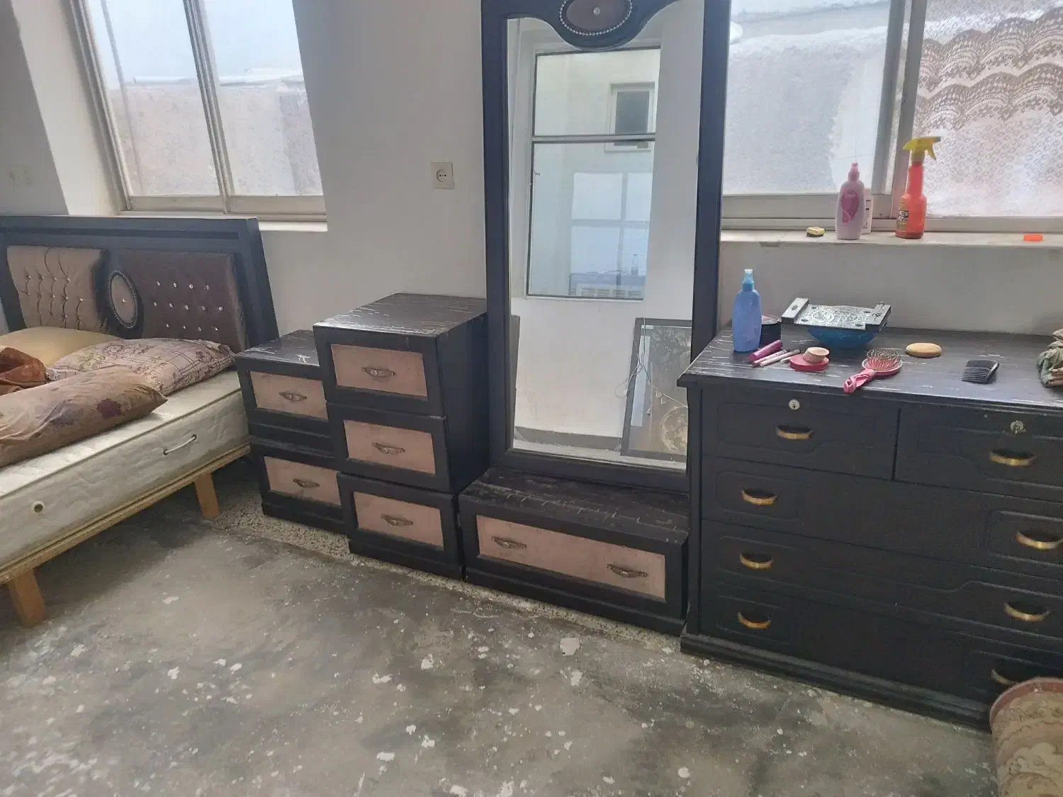 تخت خواب سرویس کامل|تخت و سرویس خواب|شاهرود, |دیوار