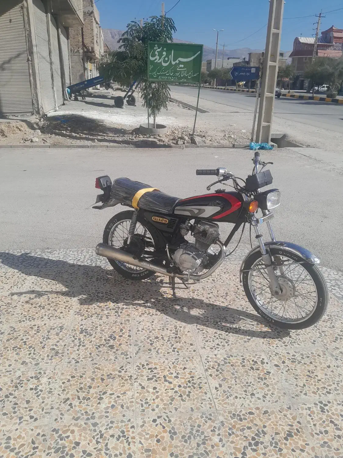 موتور مزایده125|موتورسیکلت|نورآباد ممسنی, |دیوار