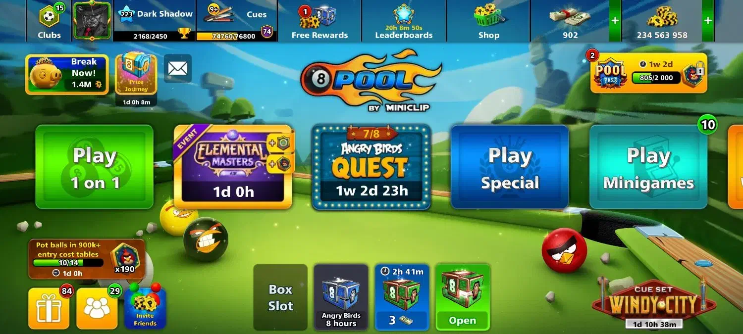 اکانت بیلیارد|کنسول، بازی ویدئویی و آنلاین|جلفا, |دیوار