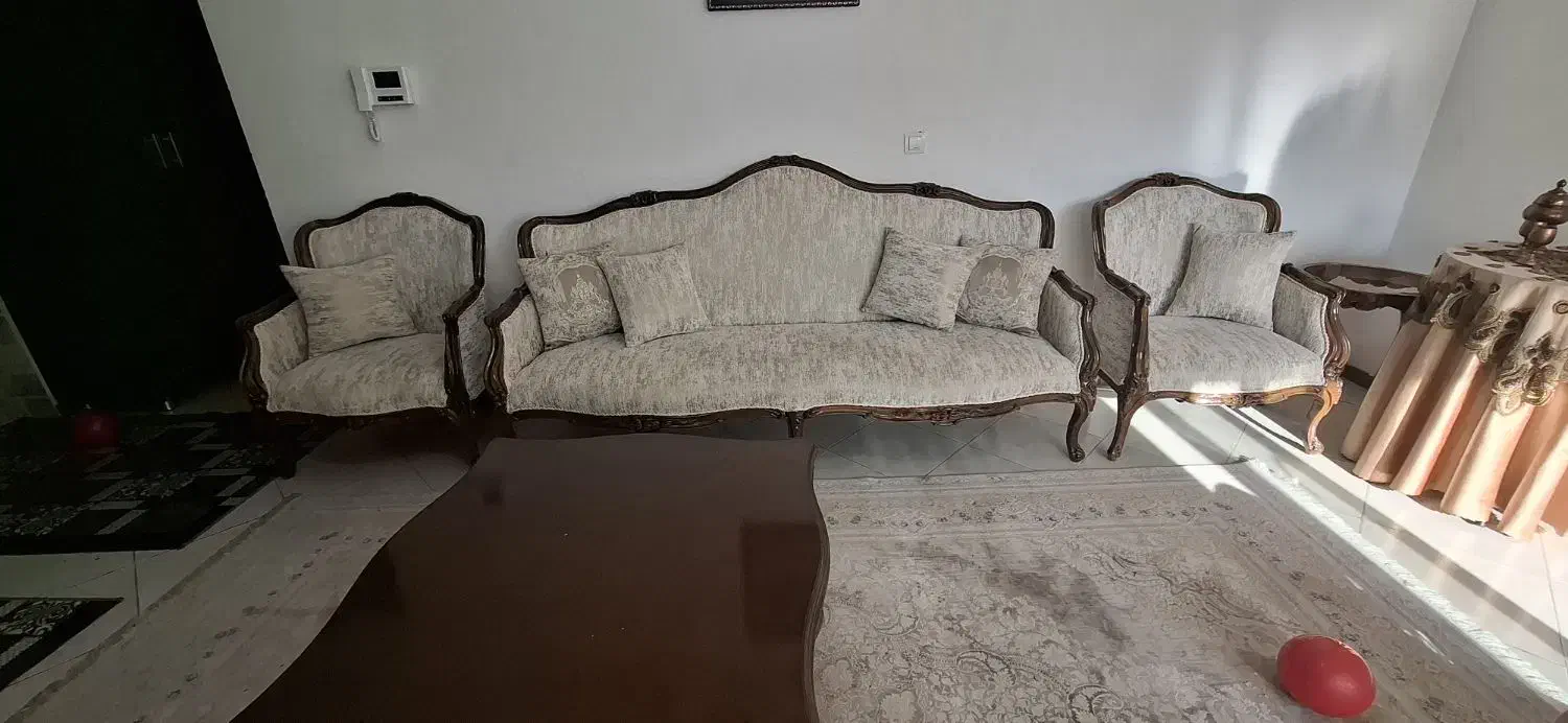 مبلمان ۹نفره فروشی|مبلمان خانگی و میز عسلی|فولادشهر, مسکن مهر فولادشهر|دیوار