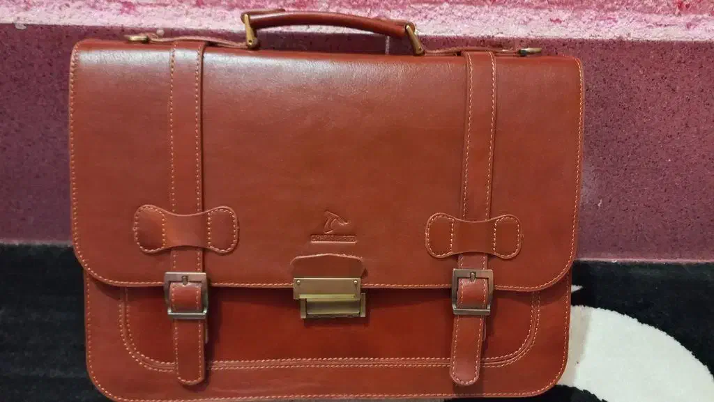 کیف اداری چرم طبیعی بارز|کیف، کفش، کمربند|بجنورد, |دیوار