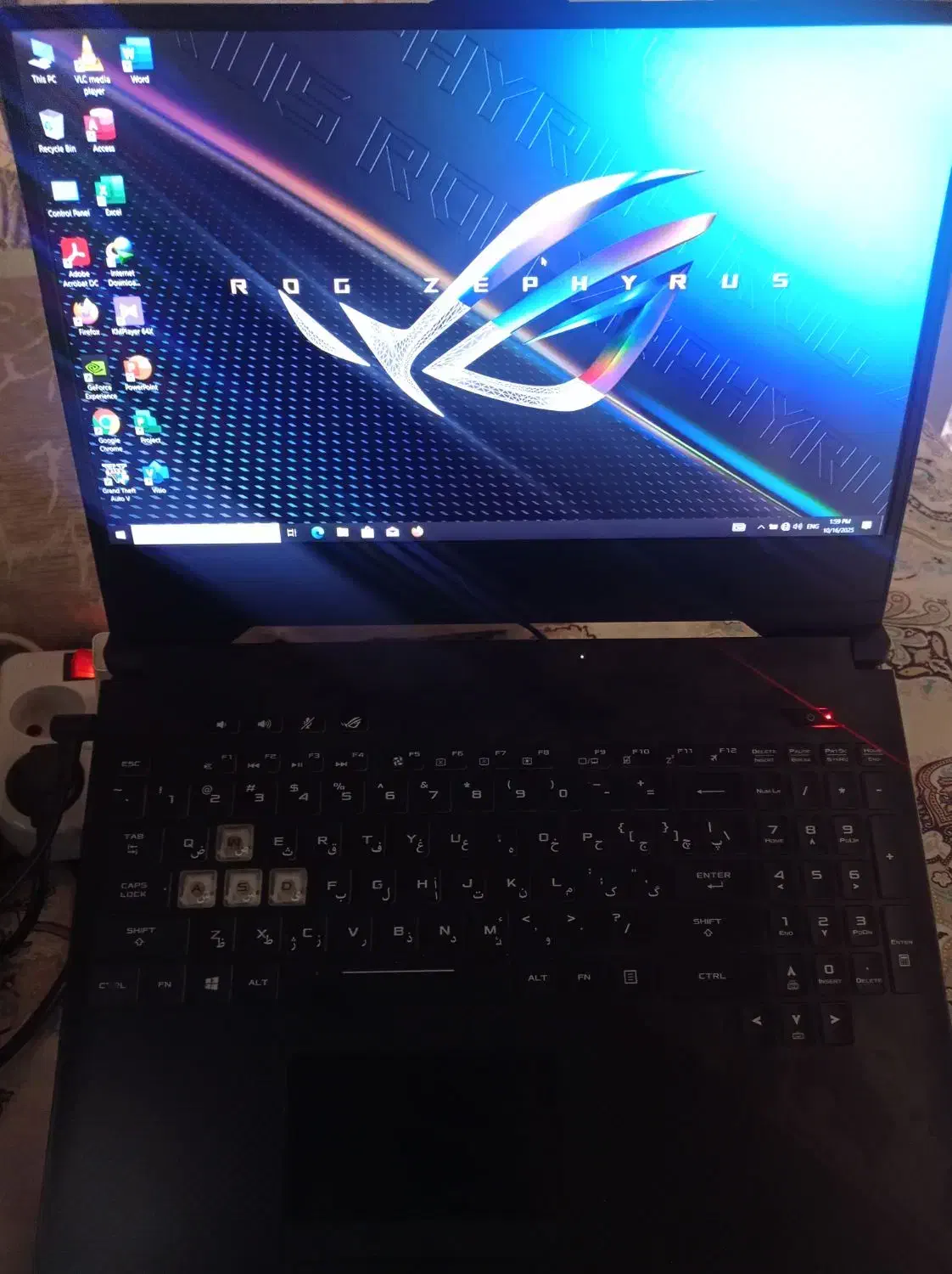 لپ تاپ ایسوس راگ گیمینگ|رایانه همراه|داراب, |دیوار