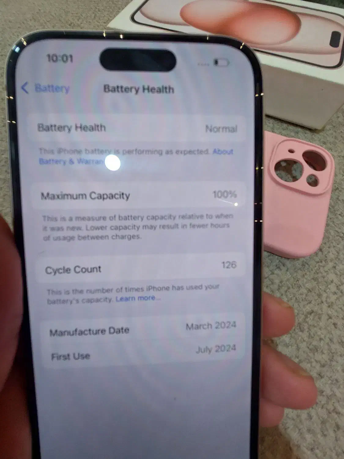 آیفون ۱۵ نرمال|موبایل|تهران, وحیدیه|دیوار