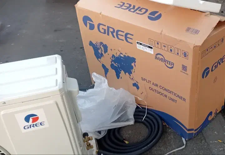 کولر گازی اسپیلت ۱۸ هزار گری موتور کوچیک|کولر گازی و فن‌کوئل|بندرعباس, |دیوار