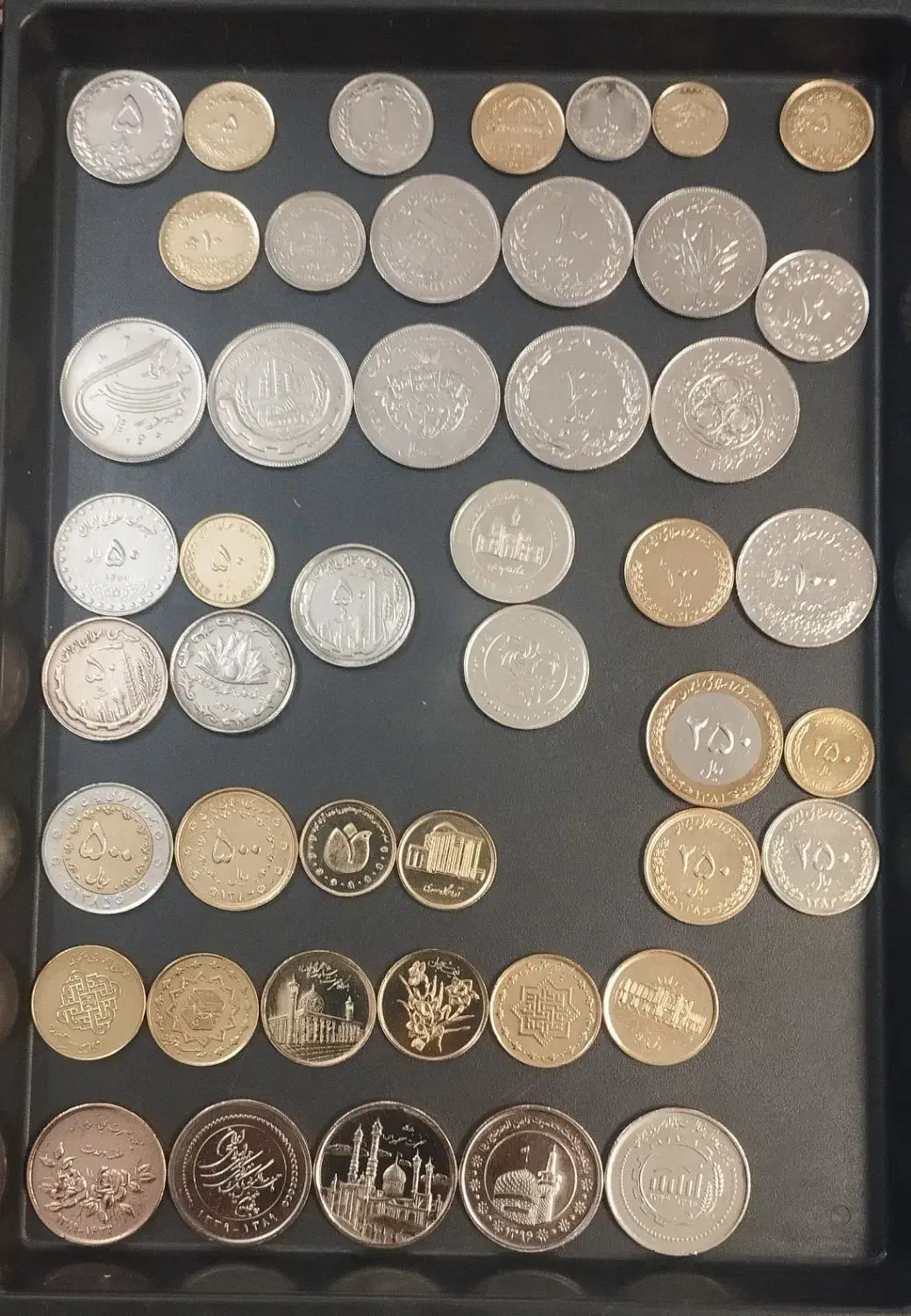 پک کامل سکه جمهوری ۴۶ عدد با دماوند|کلکسیون سکه، تمبر، اسکناس|شیراز, کوشک میدان|دیوار