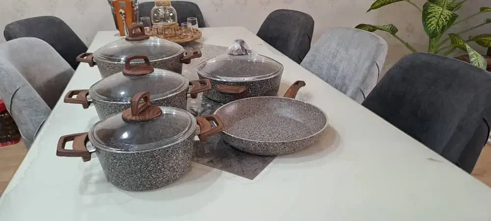 قابلمه ۹ پارچه ایرانی صادراتی تحت لیسانس ترکیه|ظروف پختوپز|بندرعباس, |دیوار