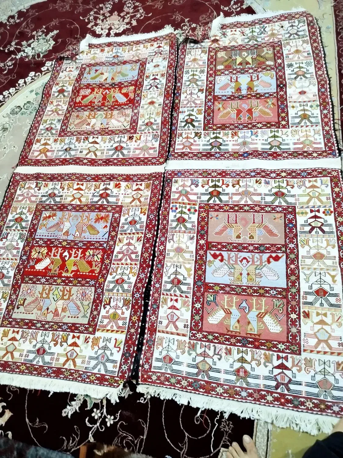 ورنی|فرش|تبریز, |دیوار