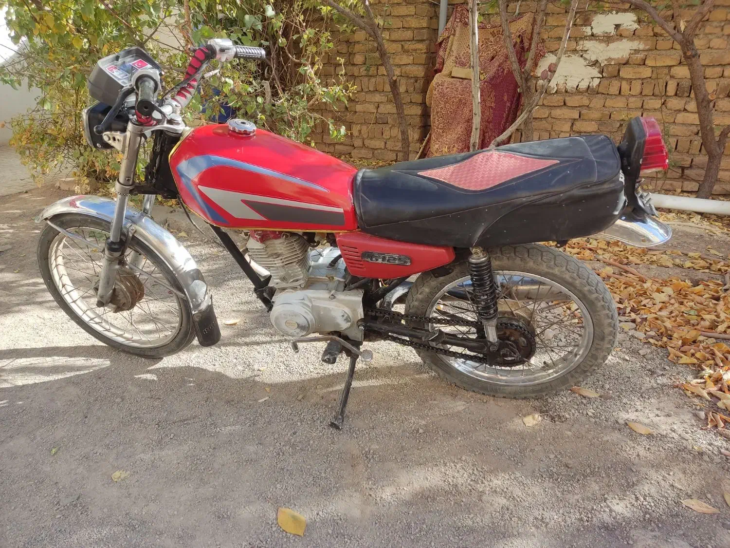 هندا 125 سالم برگه  مزایده|موتورسیکلت|سلطانیه, |دیوار