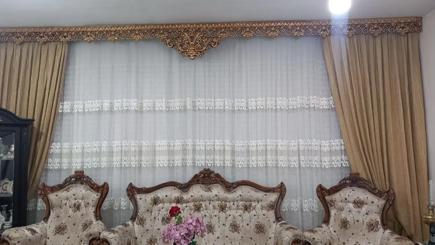 شال پرده و کتیبه|پرده، رانر، رومیزی|ملایر, |دیوار