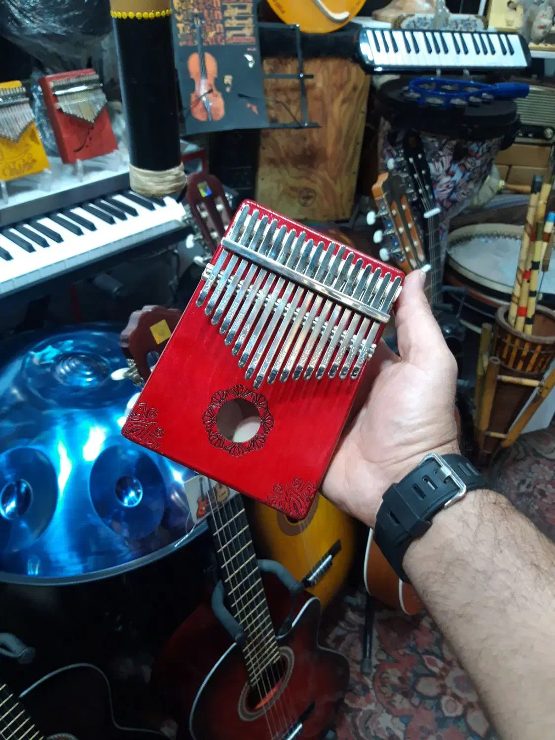 کالیمبا|سازهای سنتی|دزفول, |دیوار