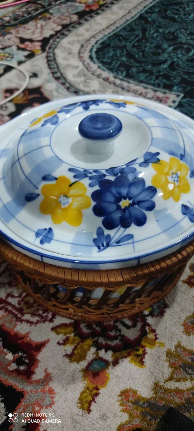 ظروف گل پنبه ای|ظروف سرو و پذیرایی|سنگر, |دیوار