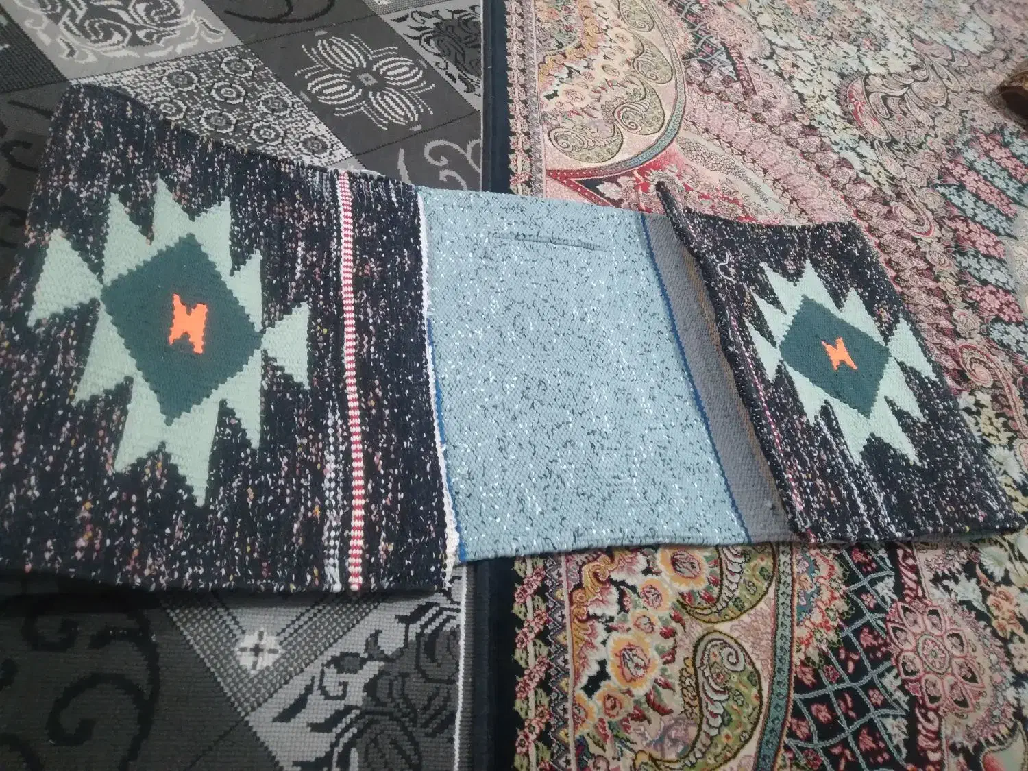 خورجین|گلیم، جاجیم، گبه|ساوه, |دیوار